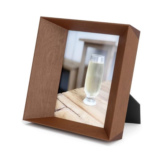 Lookout Wall Photo Display 5x7" - Light Walnut