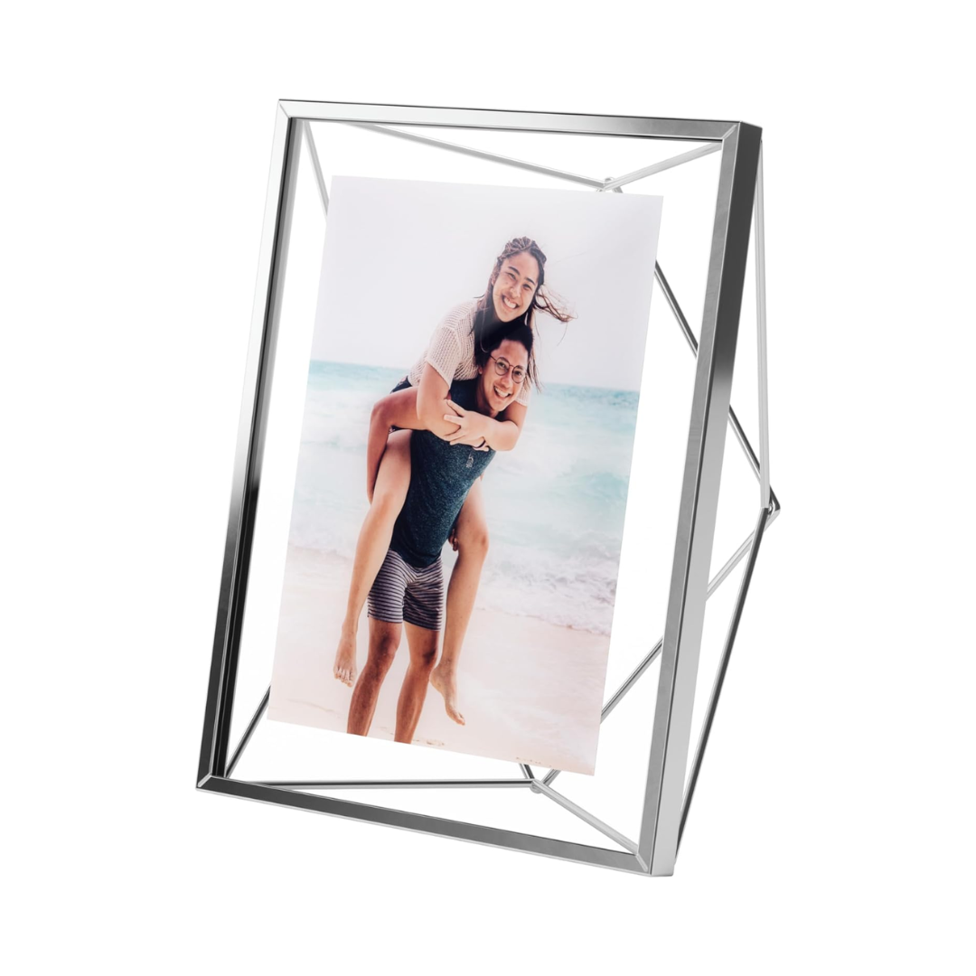 Prisma Picture Frame 5x7" - Chrome