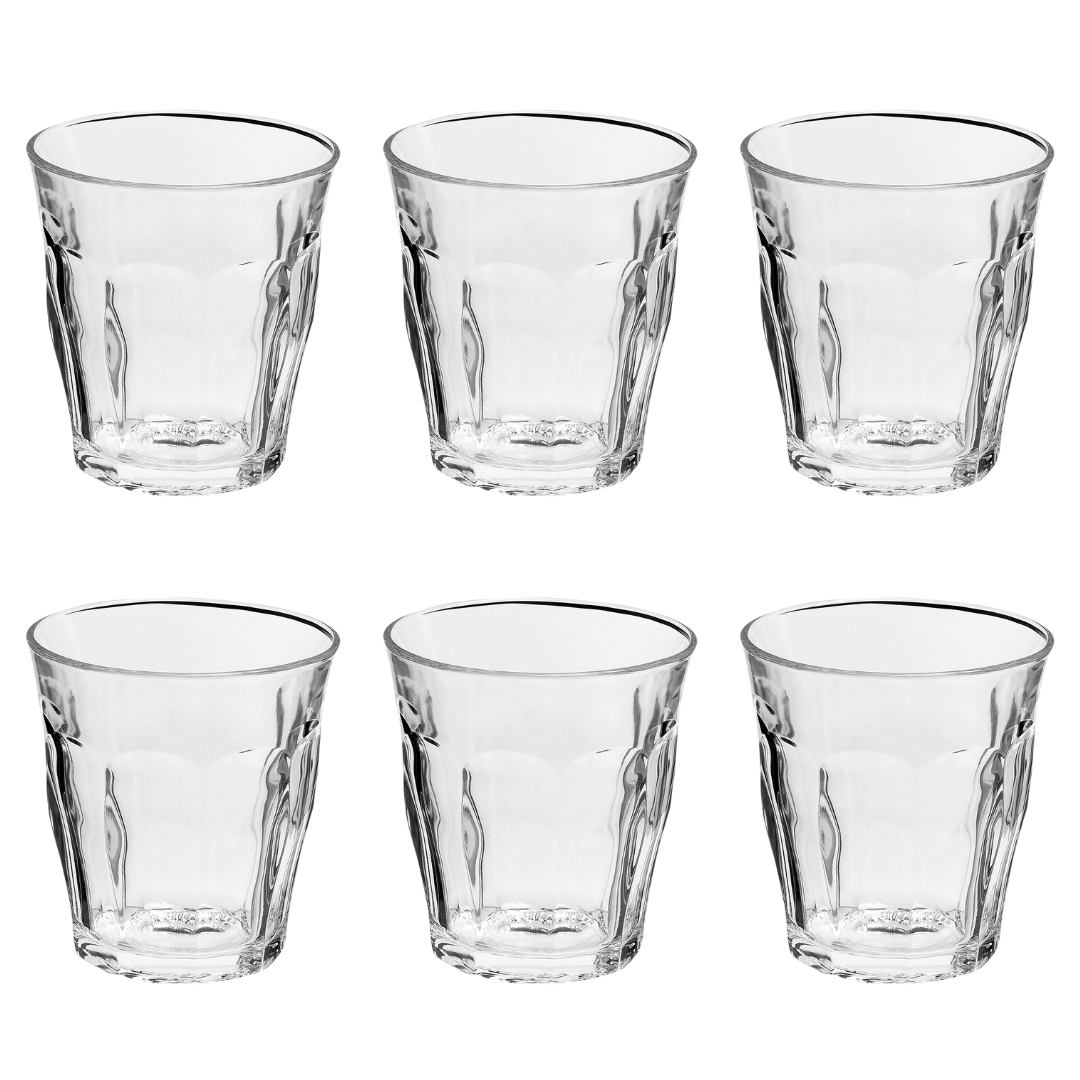 Le Picardie® Glass Tumbler (Set of 6), 16cL/5.375oz - Clear