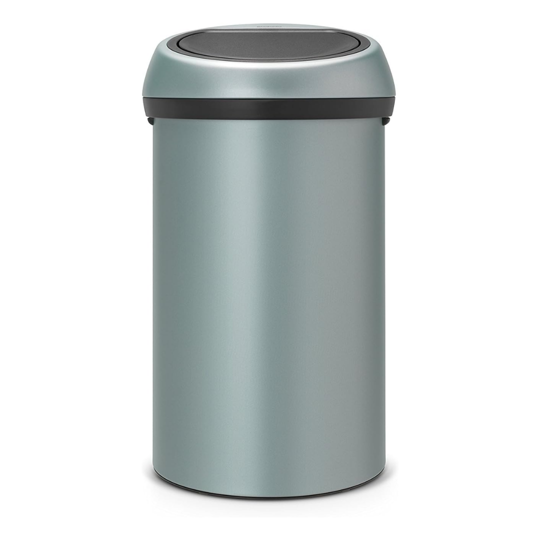 Touch Bin 60 Litre - Metallic Mint/Metallic Mint Lid