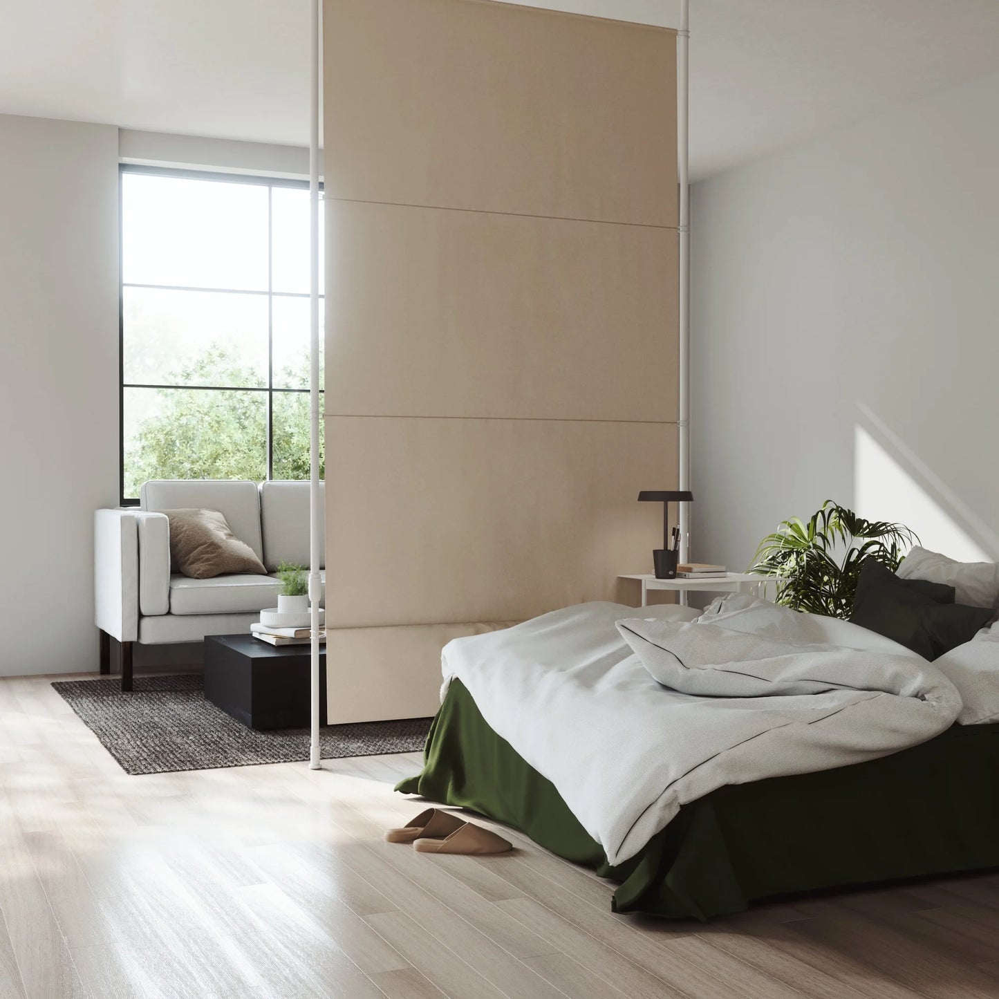 Anywhere Room Divider - Linen