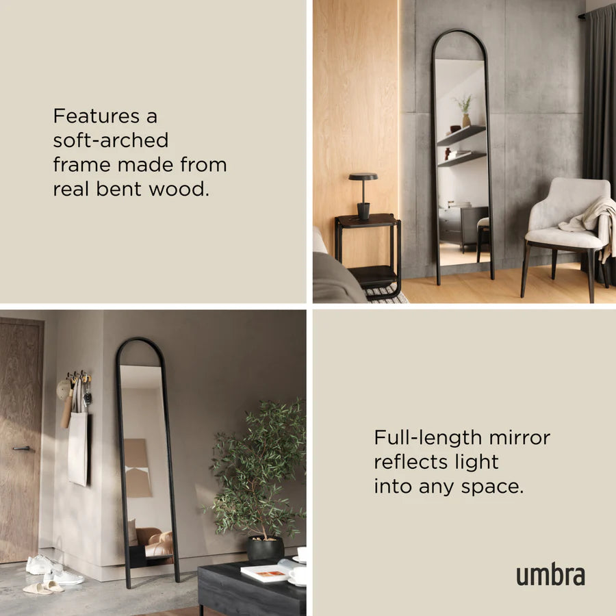 Bellwood Leaning Mirror - Natural