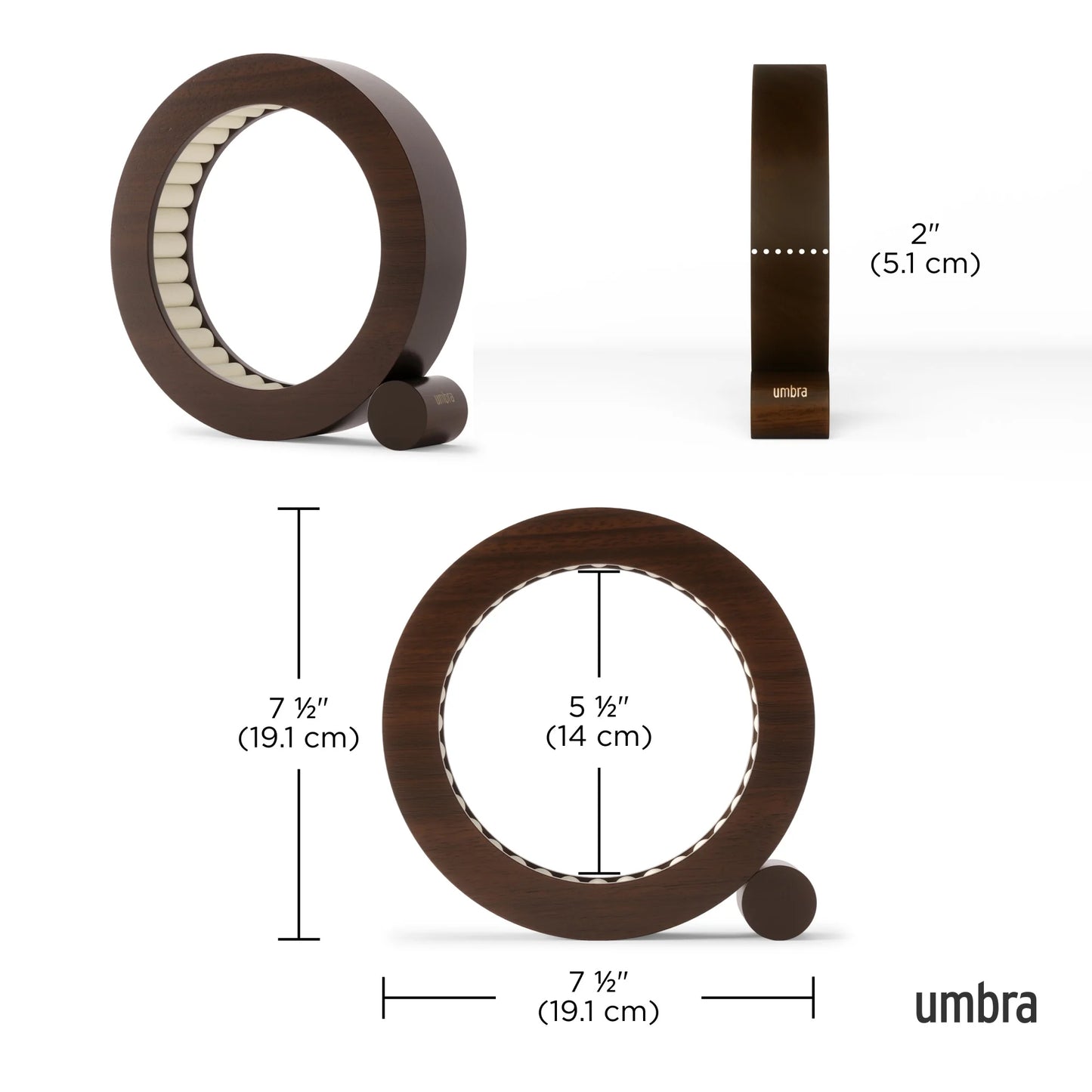 Ferris Wheel Organizer - Walnut