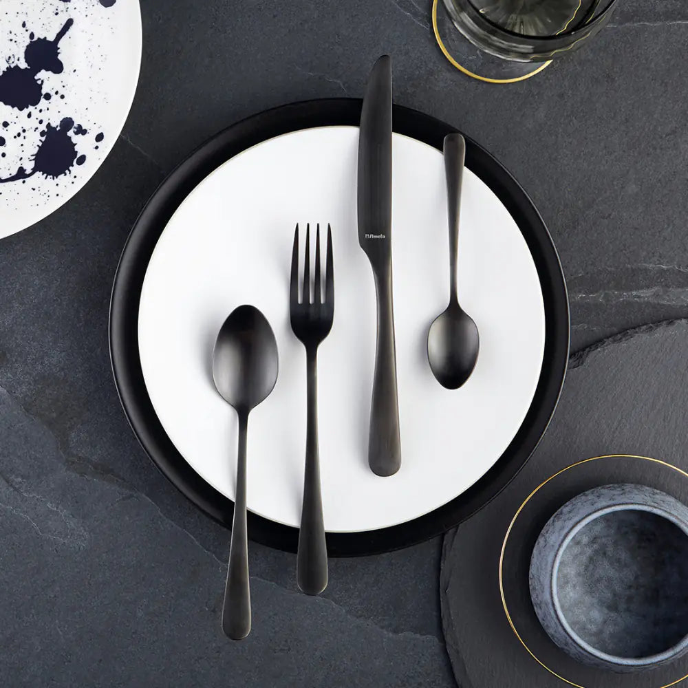 Austin Black PVD (24 Pieces Cutlery Set in Gift Box)