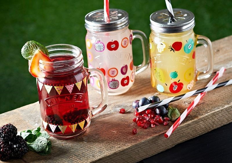 Fruit Cocktail Handled Jar, 0.4L