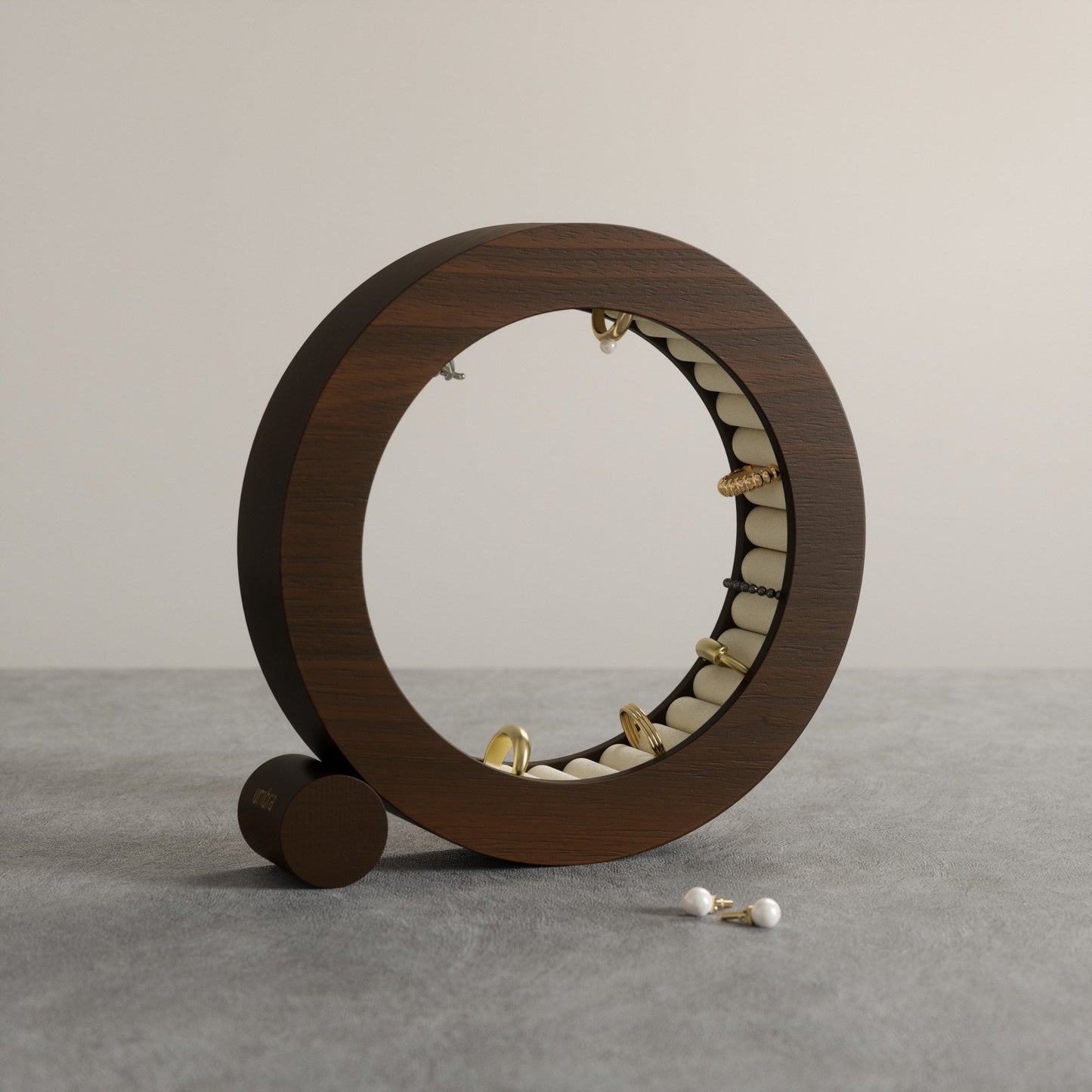 Ferris Wheel Organizer - Walnut