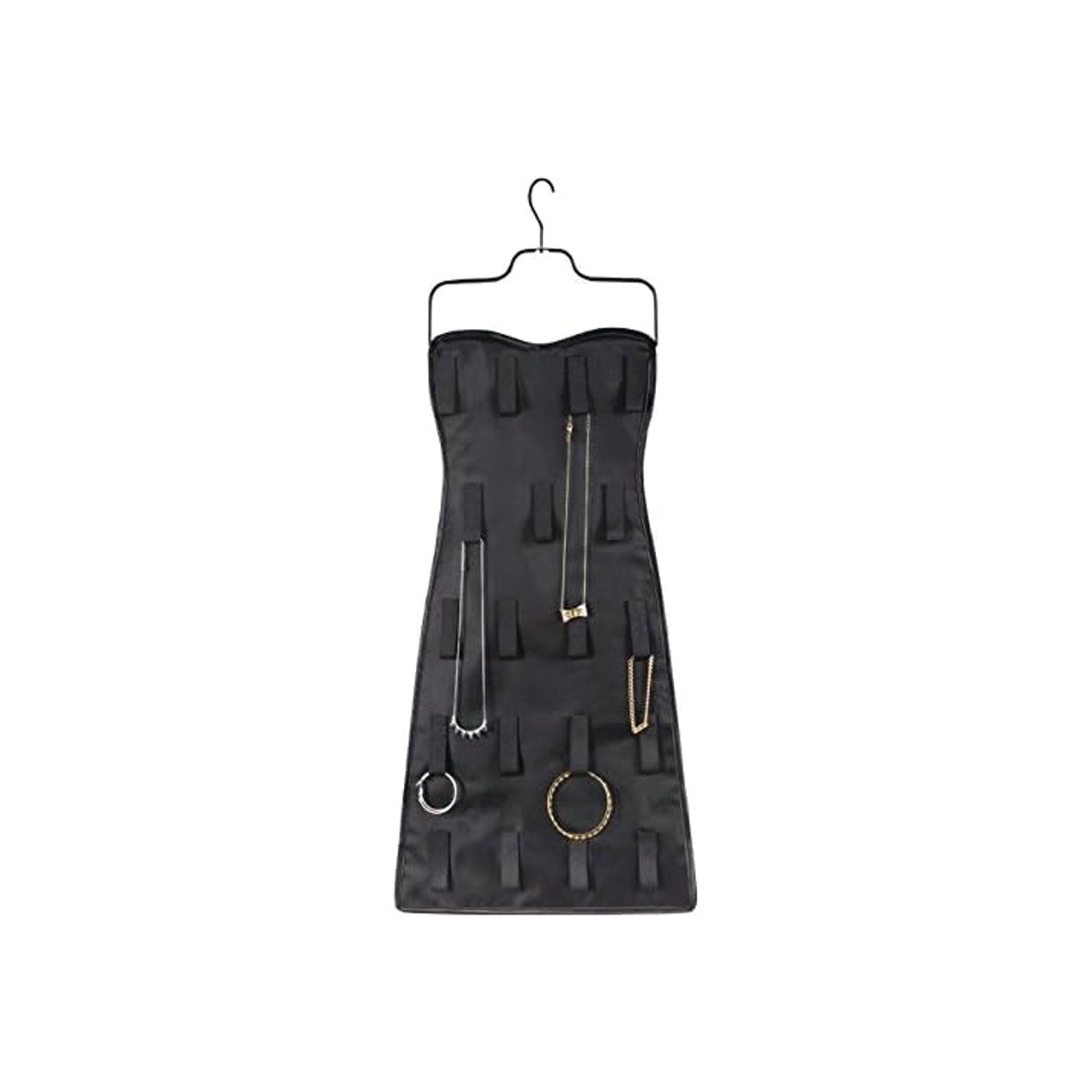 Bow Dress Organizer - Black/Gold