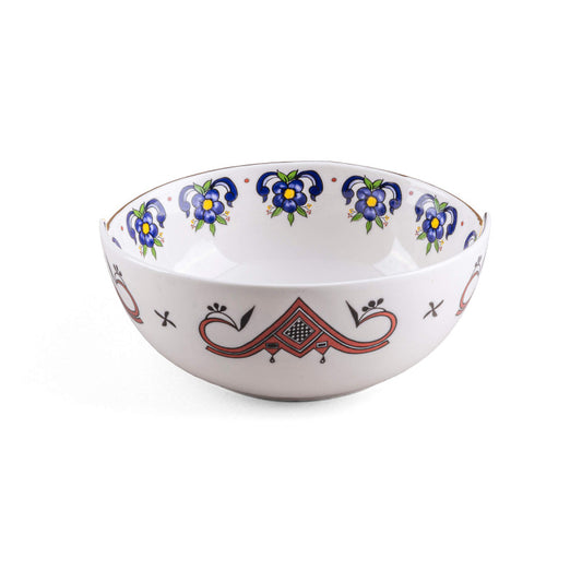 Hybrid Bowl in Porcelain - Tiwanaku
