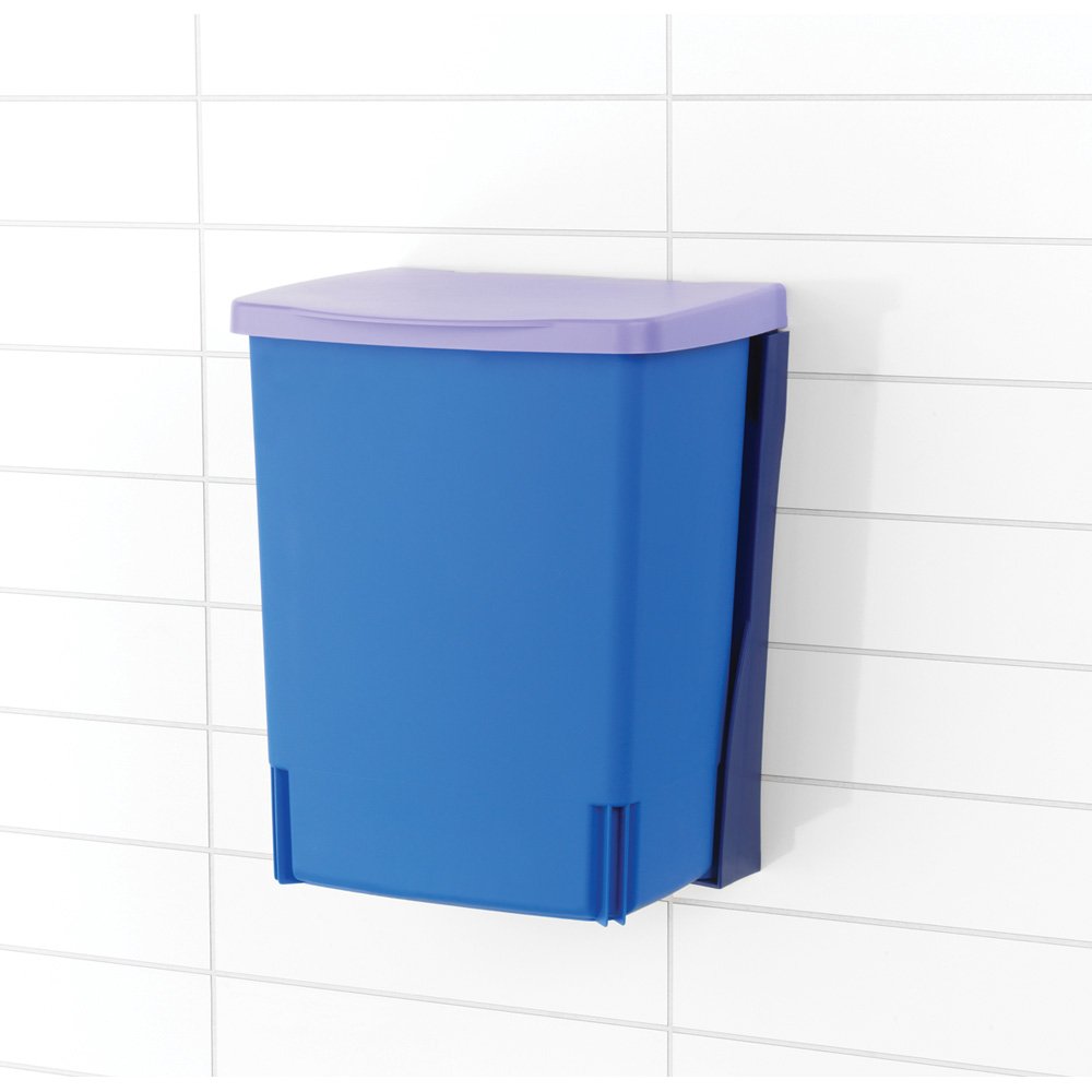 Built-in Bin 10 Litre Rectangular - Lavender