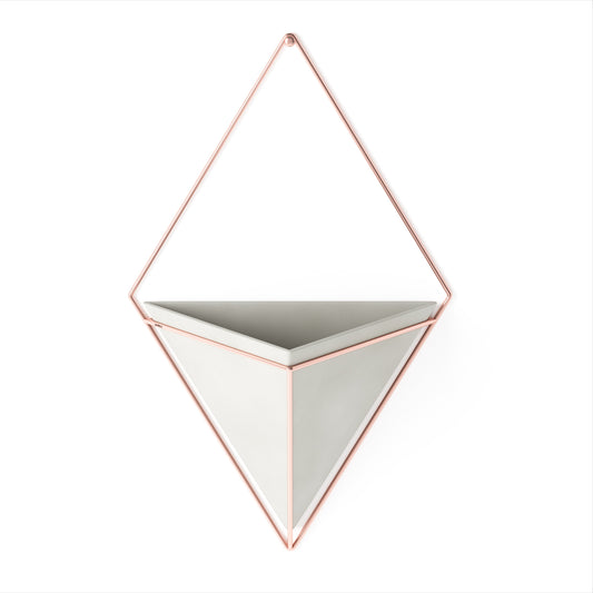 Trigg Wall Display (Large) - Concrete/Copper