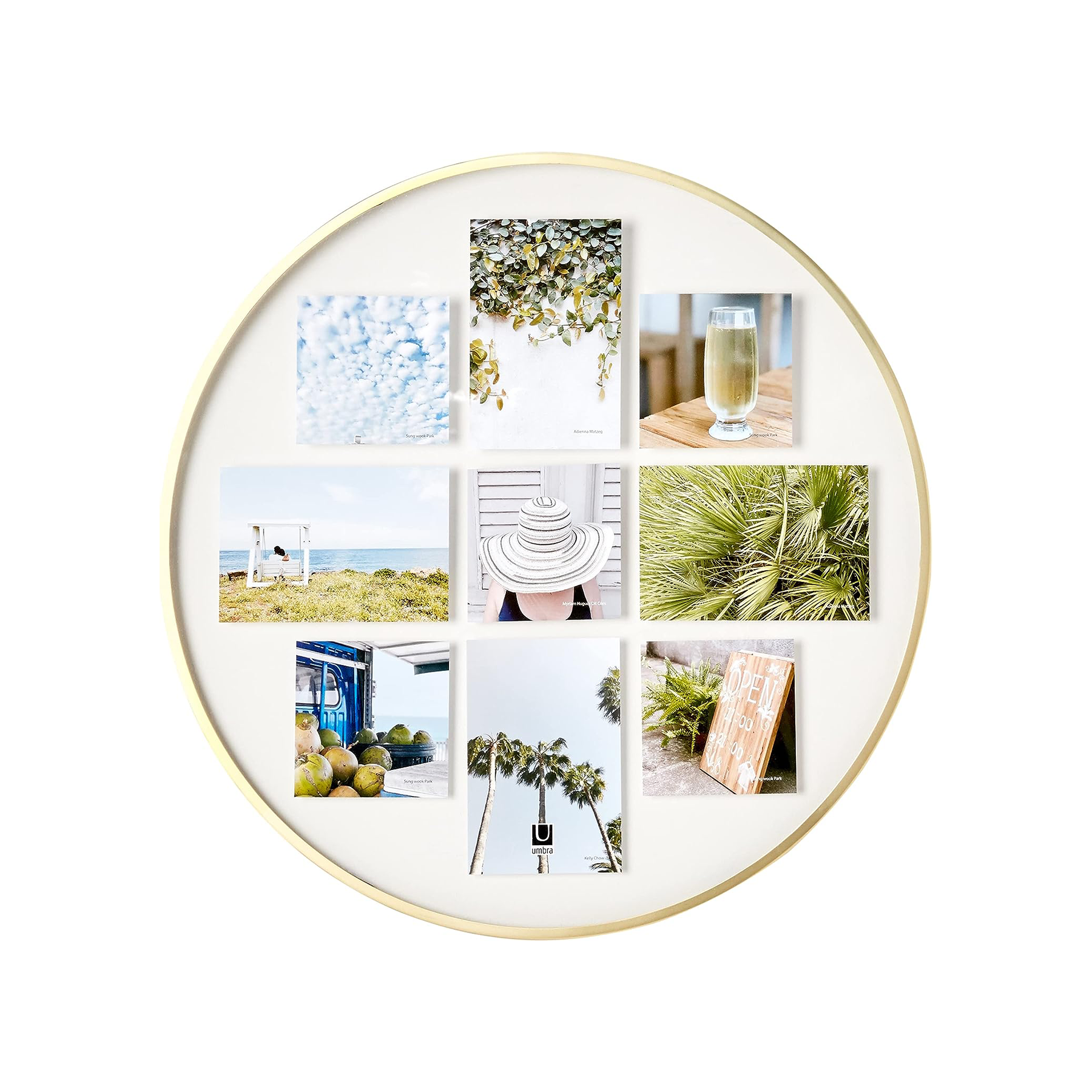 Floating Houseware Infinity Wall Float Multi - Matte Brass – Garden Barn, Inc. Housewares