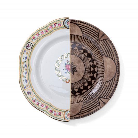 Hybrid Dinner Plate in Porcelain - Hobyo