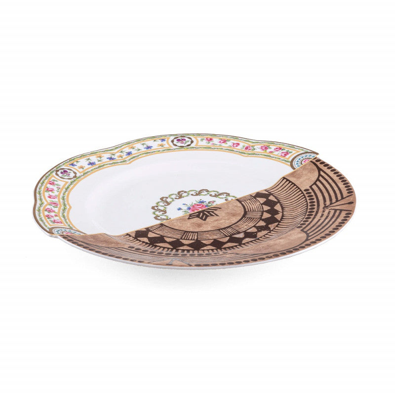 Hybrid Dinner Plate in Porcelain - Hobyo