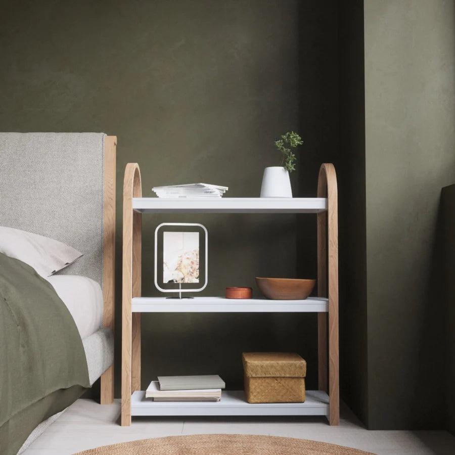 Bellwood Freestand & Shelf 3 Tier - White/Natural