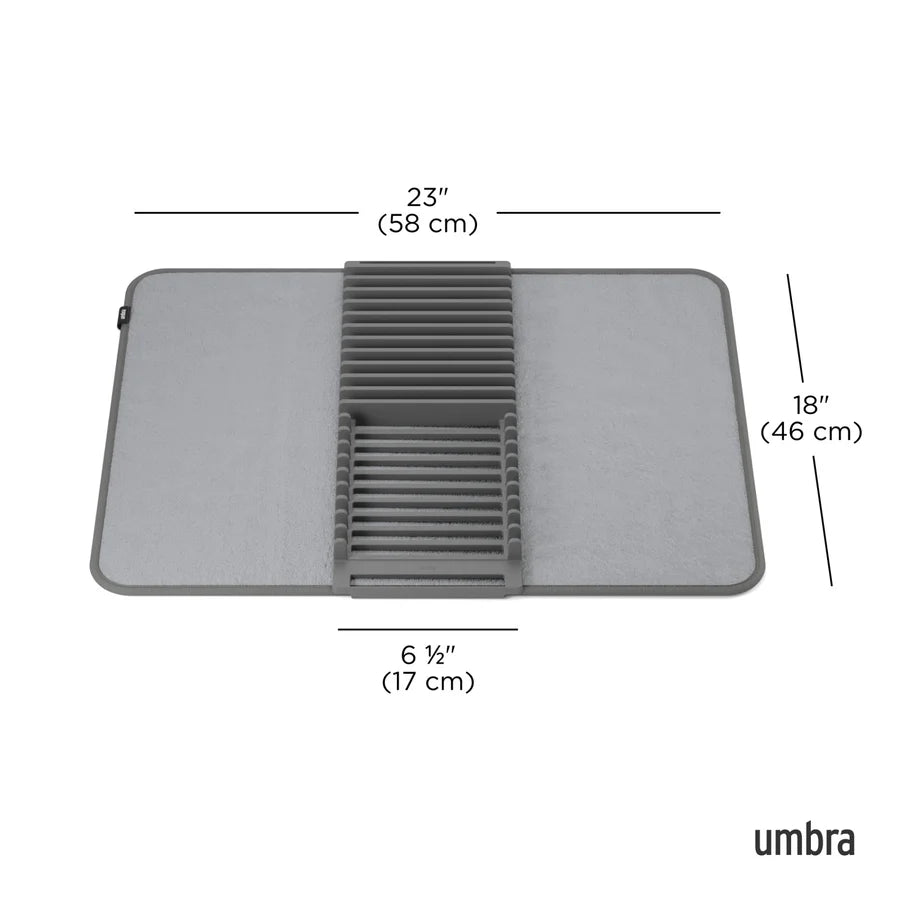 Udry Drying Rack Mat - Charcoal