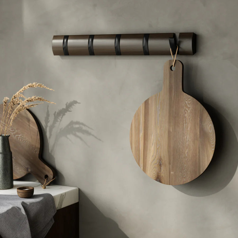 Flip 5 Hook - Walnut/Black