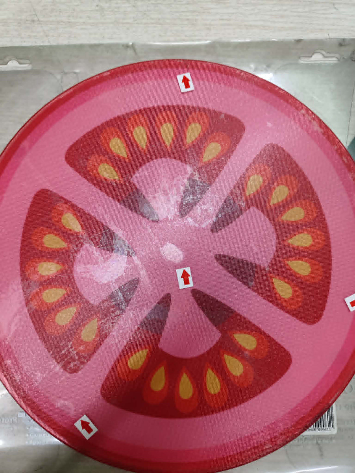 [CLEARANCE - Joseph Joseph] Worktop Saver, Round - Tomato