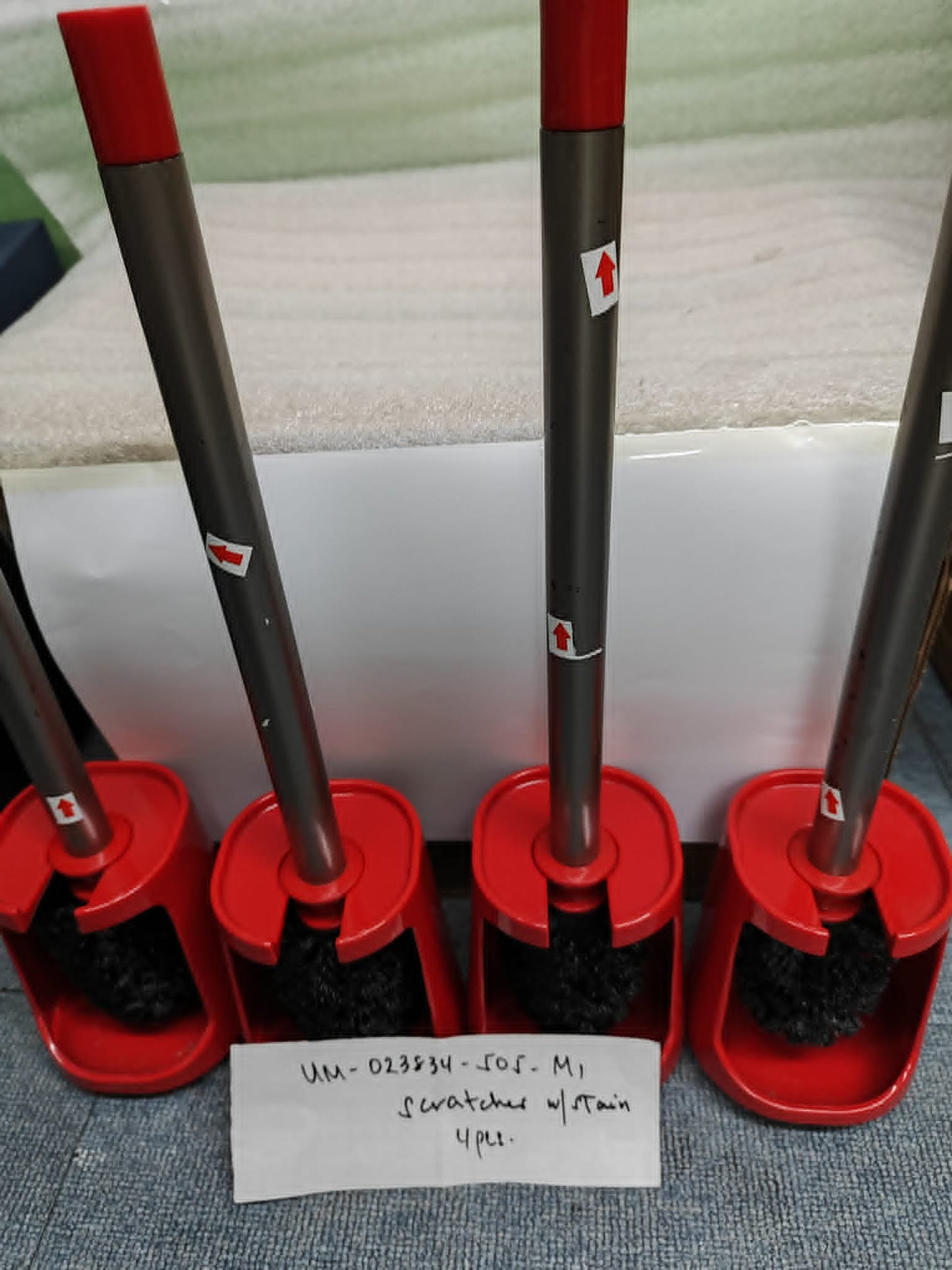 [CLEARANCE - Umbra] Step Toilet Brush - Red