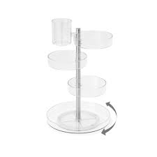 Pirouette Organizer - Clear/Nickel