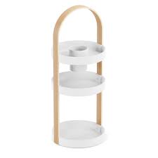 Bellwood Cosmetic Organizer - White/Natural