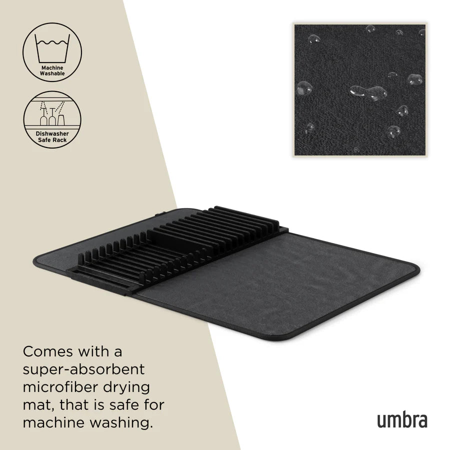 Udry Drying Rack Mat - Black
