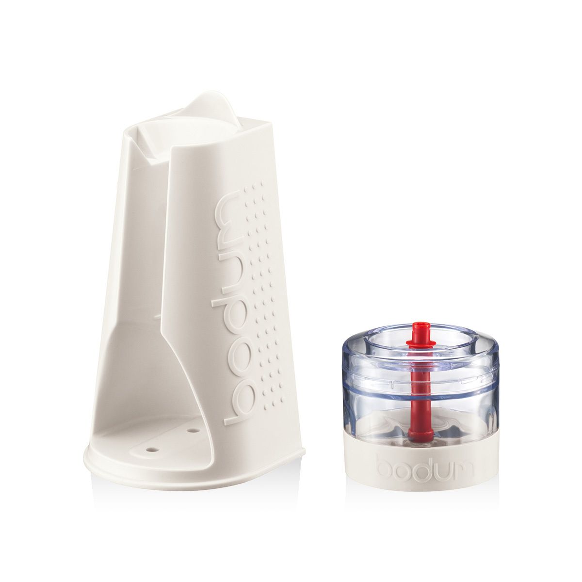 Bistro Grinder & Stand For Bistro Blender Stick - Off White