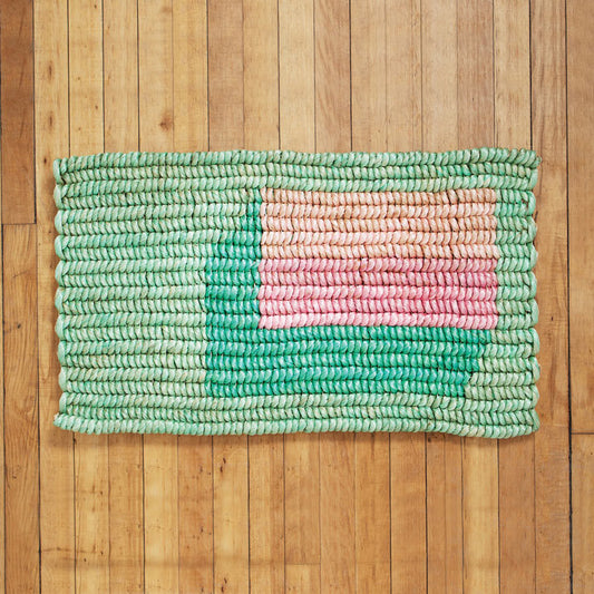 Above Home Floor Mat - Green