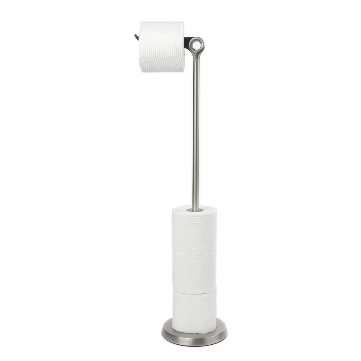 Tucan Toilet Paper Stand - Nickel