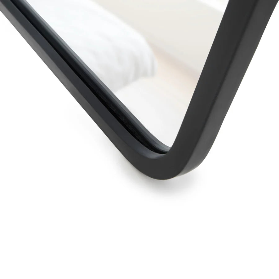 Hub Leaning Mirror 157x37cm - Black