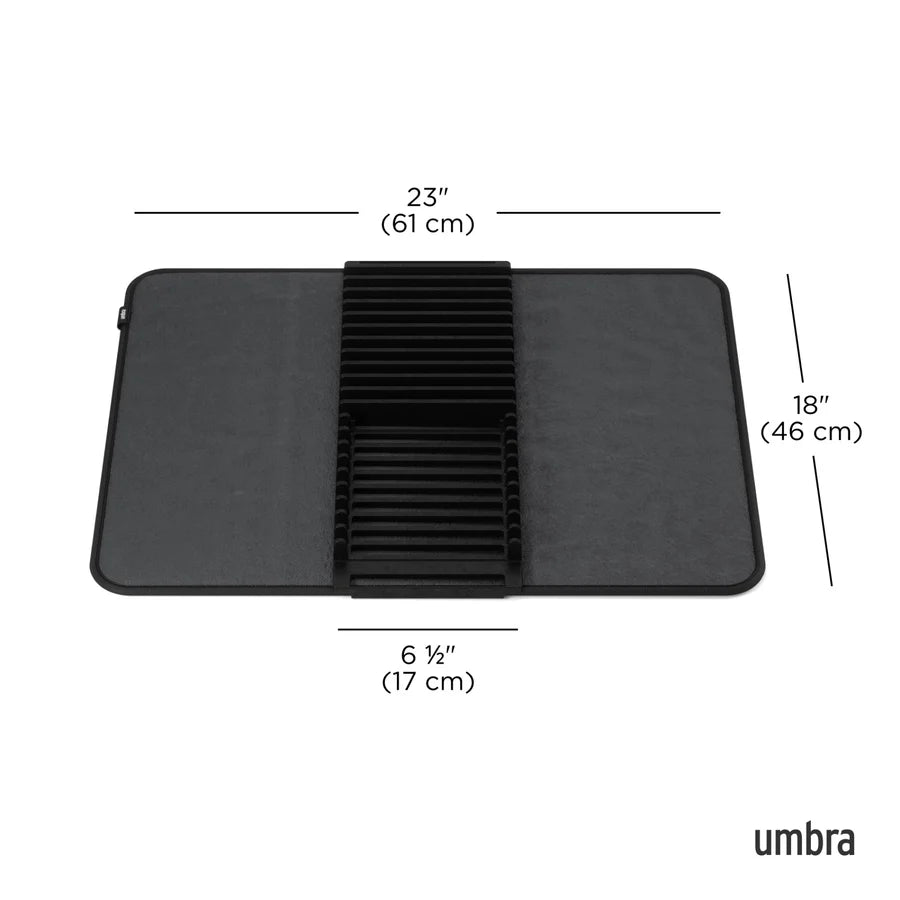 Udry Drying Rack Mat - Black
