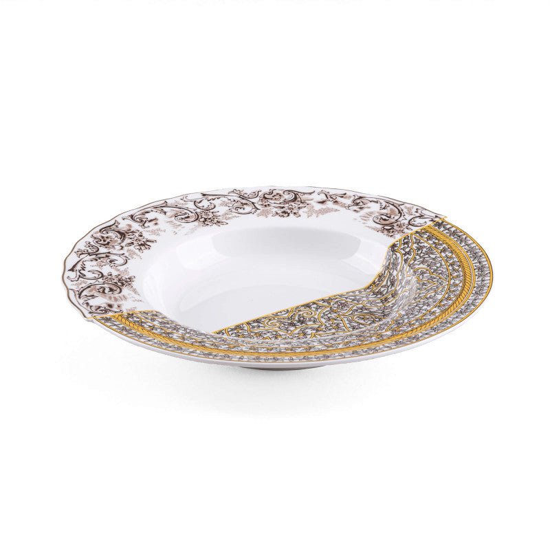 Hybrid Bowl Plate in Porcelain - Agroha