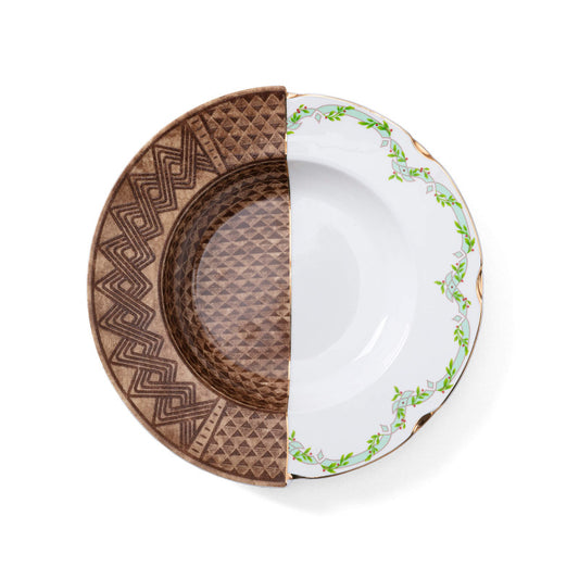 Hybrid Bowl Plate in Porcelain - Malao