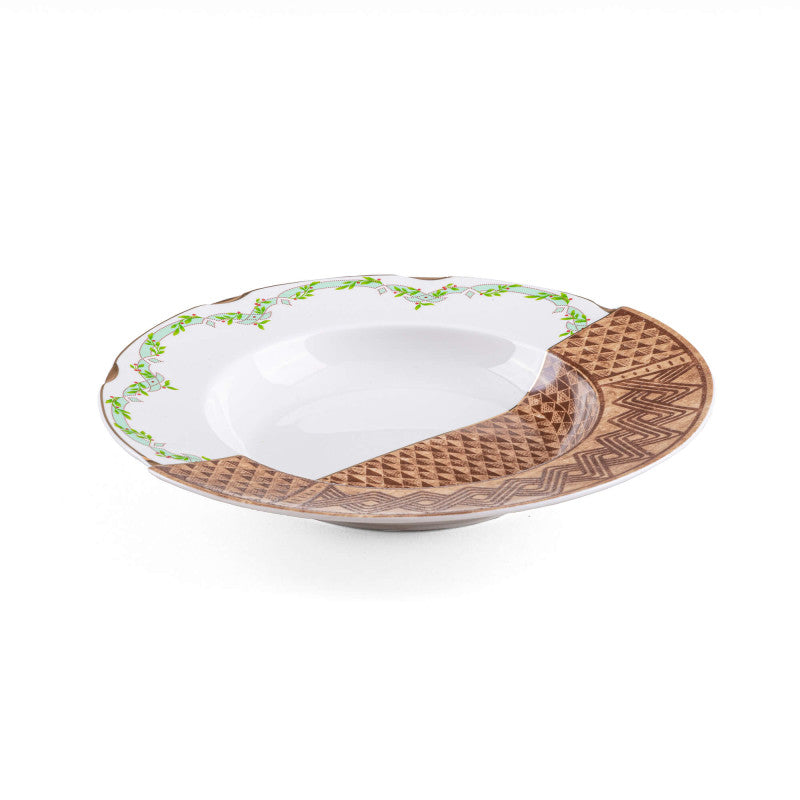 Hybrid Bowl Plate in Porcelain - Malao