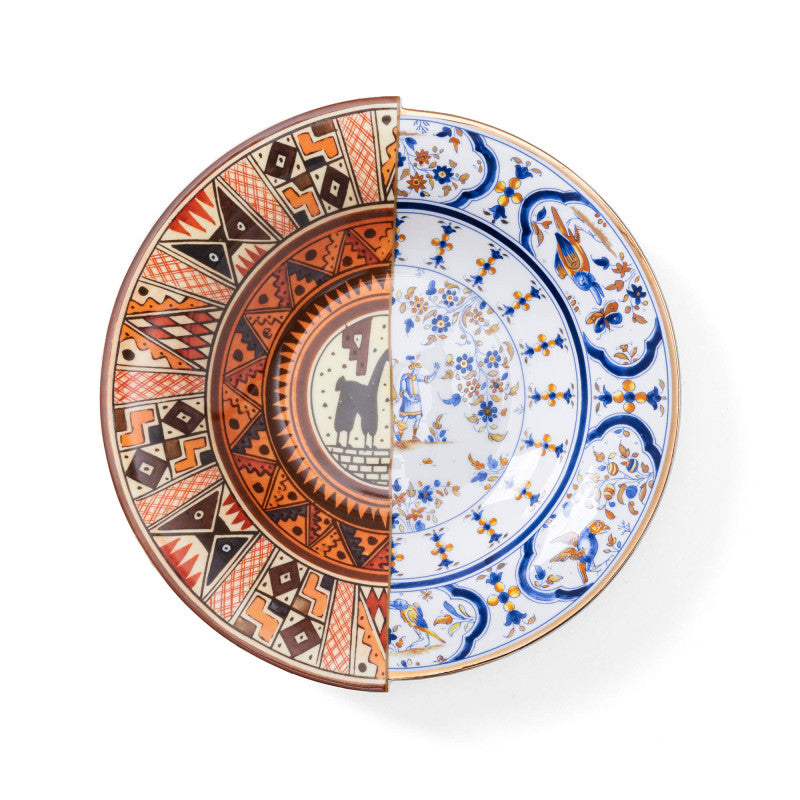 Hybrid Bowl Plate in Porcelain - Tula