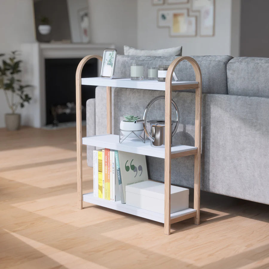 Bellwood Freestand & Shelf 3 Tier - White/Natural