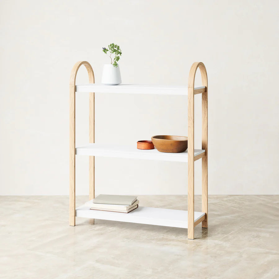 Bellwood Freestand & Shelf 3 Tier - White/Natural