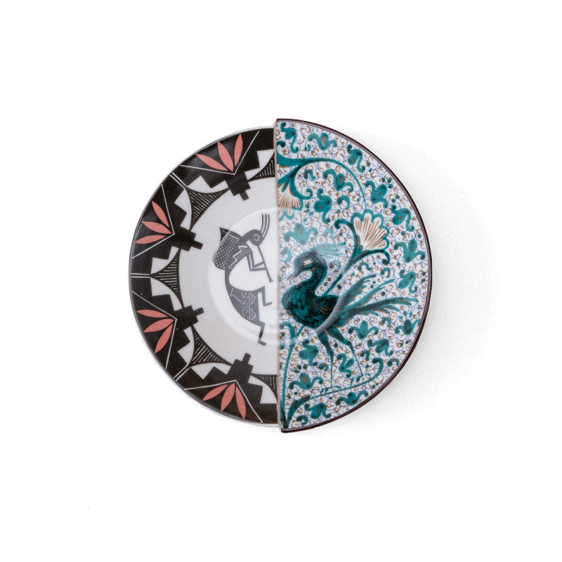 Hybrid TeaCup with Saucer in Porcelain - Aspero