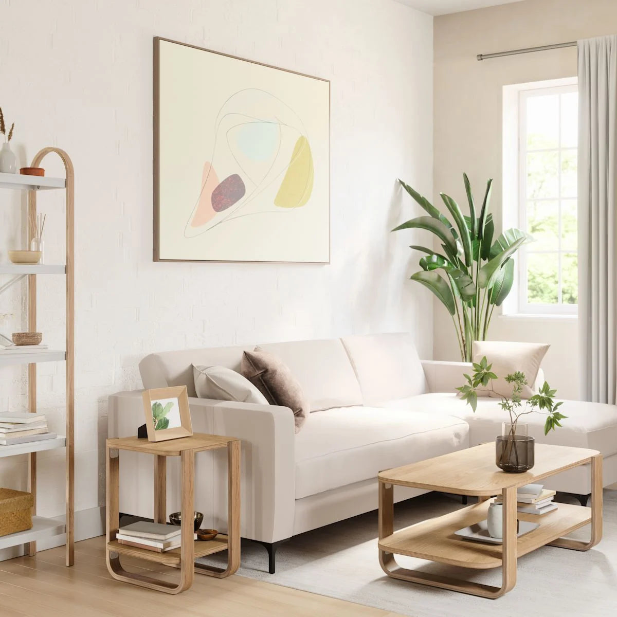 Bellwood Side Table - Natural