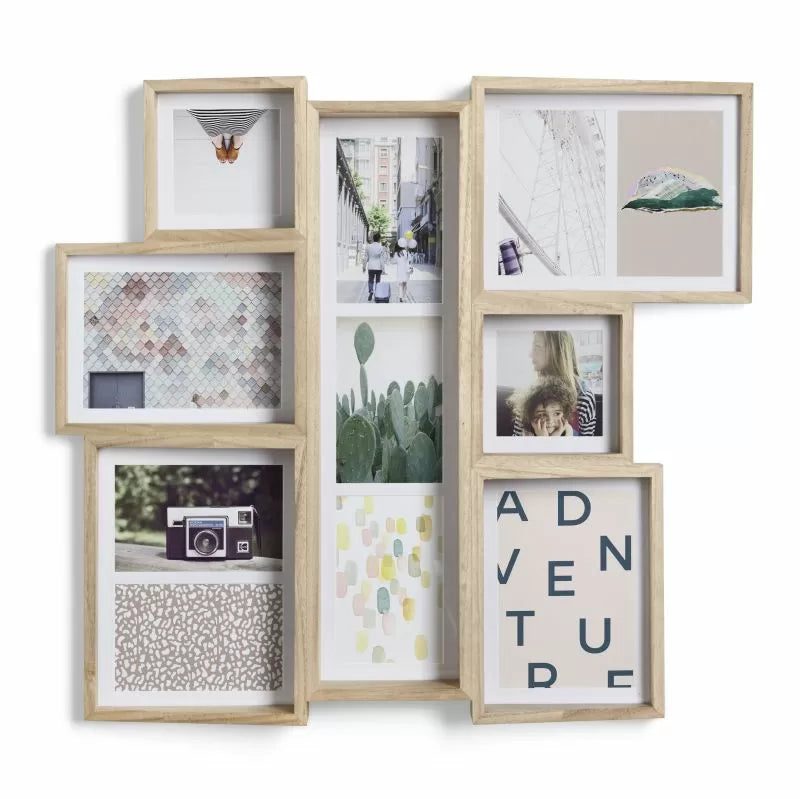 Edge Photo Display Multi Wall - Natural