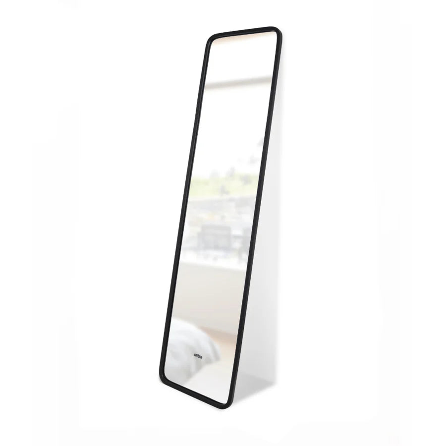 Hub Leaning Mirror 157x37cm - Black