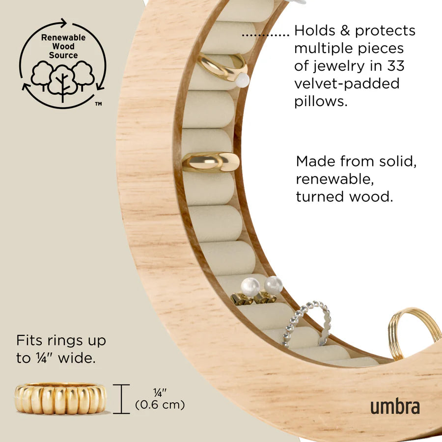 Ferris Wheel Organizer - Natural