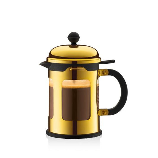 Chambord French Press Coffee Maker 4-cup, 0.5L/17oz  - Gold