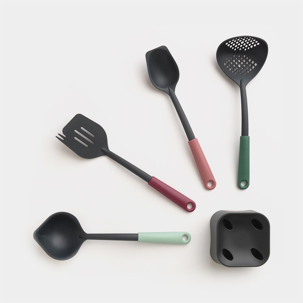 [CLEARANCE - Brabantia] Tasty+ Kitchen Utensils Set