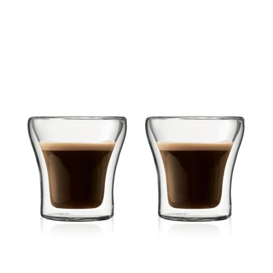 Assam Double Wall Glass Extra Small (Set of 2), 0.1L/3oz