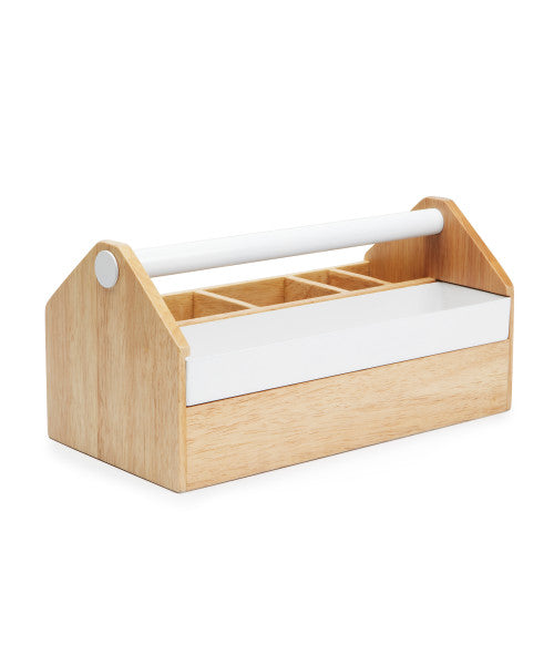 Toto Storage Box (Medium) - White/Natural