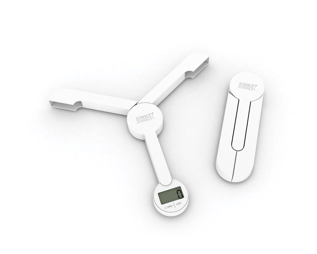 Triscale Digital Kitchen Scales - White – Garden Barn, Inc. Housewares